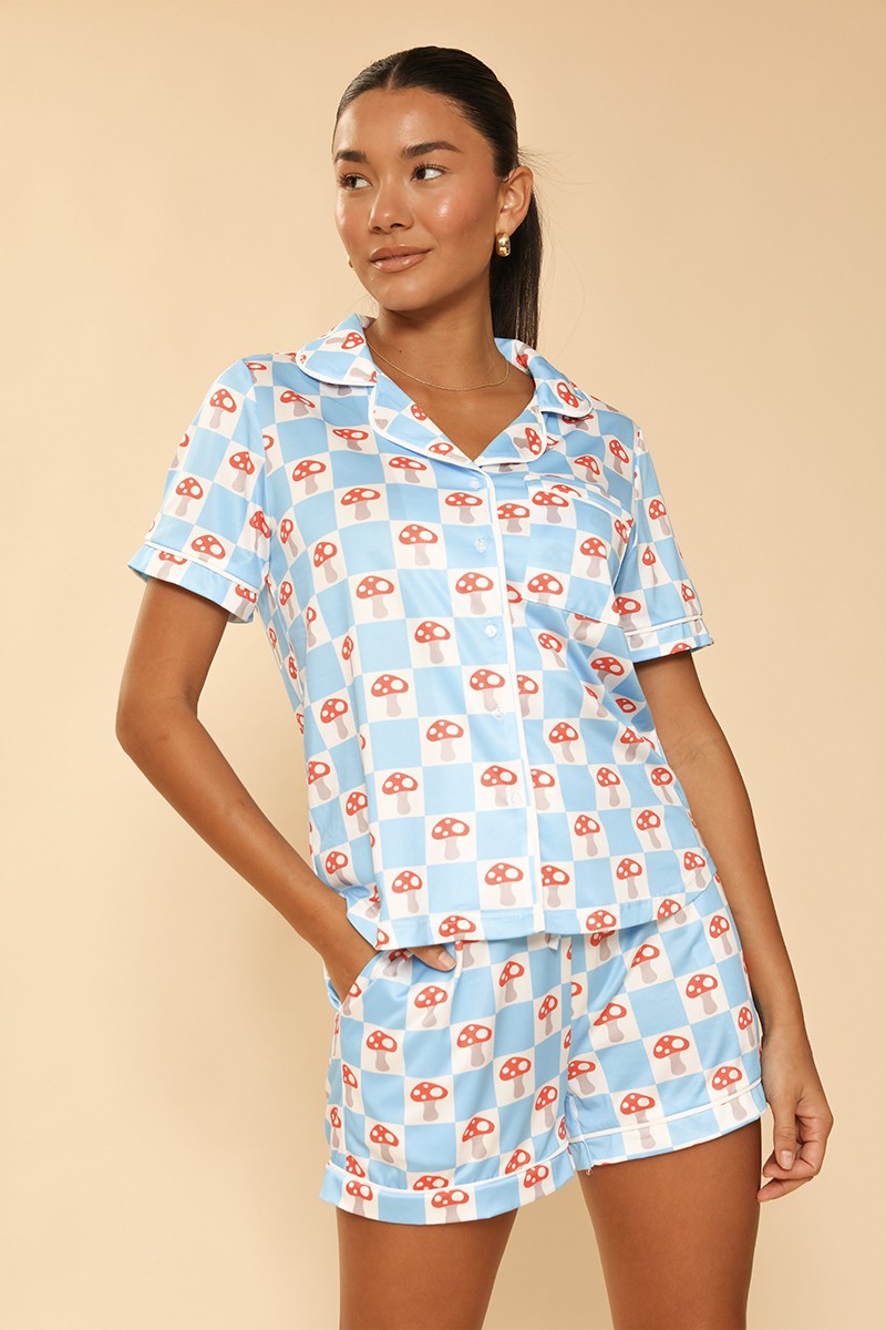Miss Sparkling | Novelty Two Piece Pajama Set