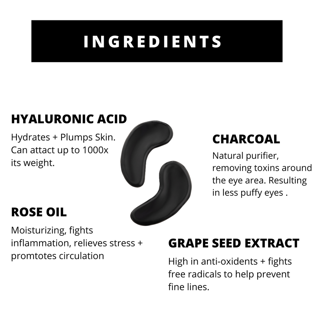 Wake Up Charcoal Hydrogel Eye Mask
