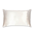 Sleep Happy 100% Mulberry Silk Pillow Case - Ivory