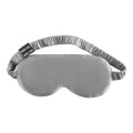 PURE SOL. Silk Sleep Eye Mask - Silver