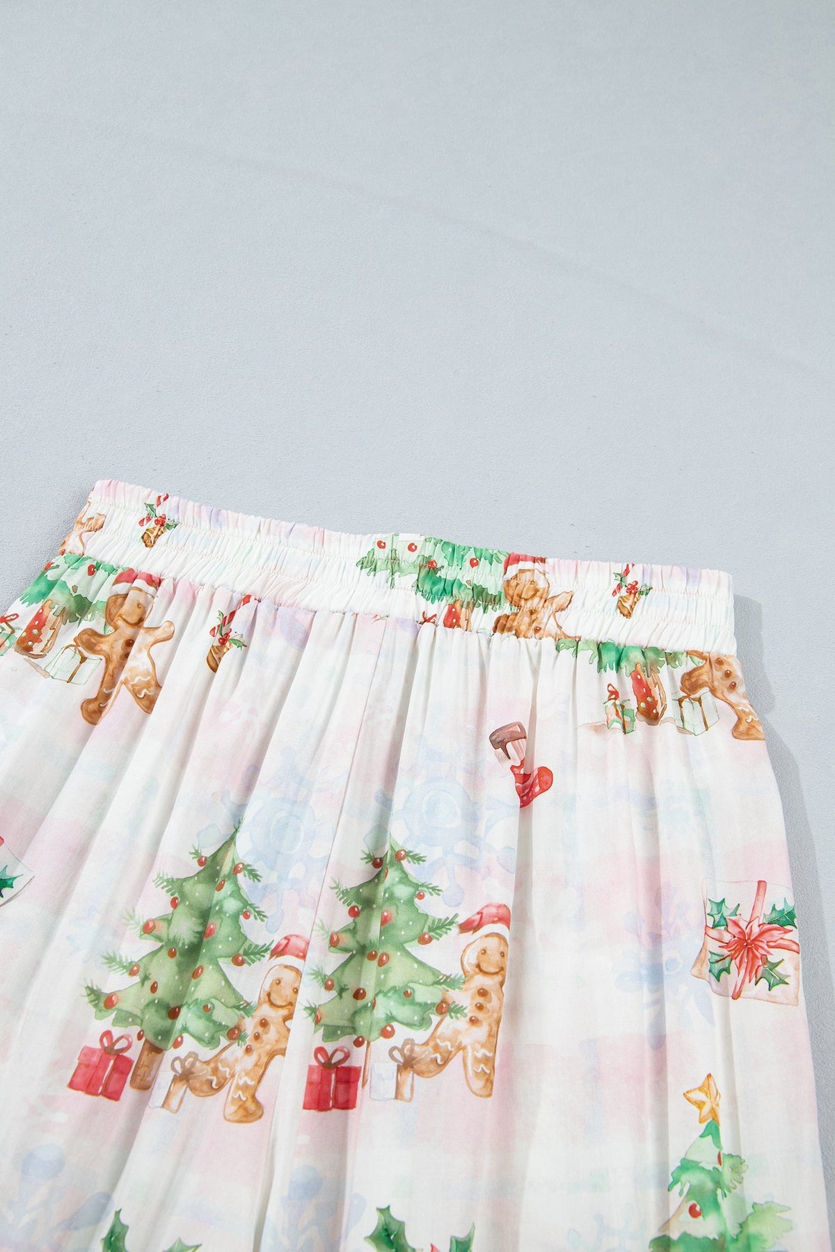 Gingerbread Christmas Pajama Set — Pink